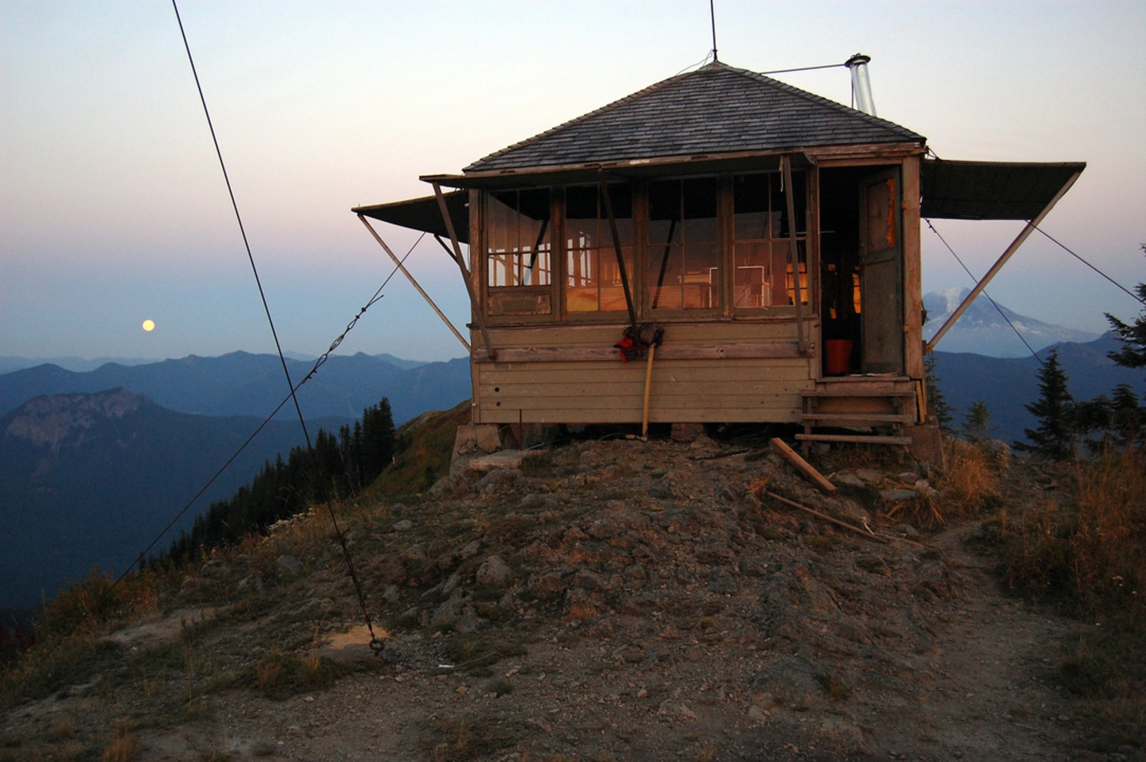 An image depicting the trail Burley Mountain Trail and its surrounding area.