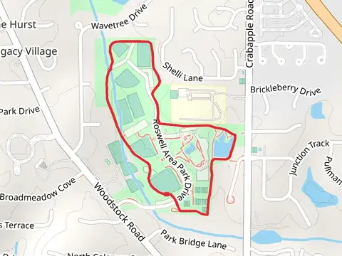 Roswell Area Park Loop