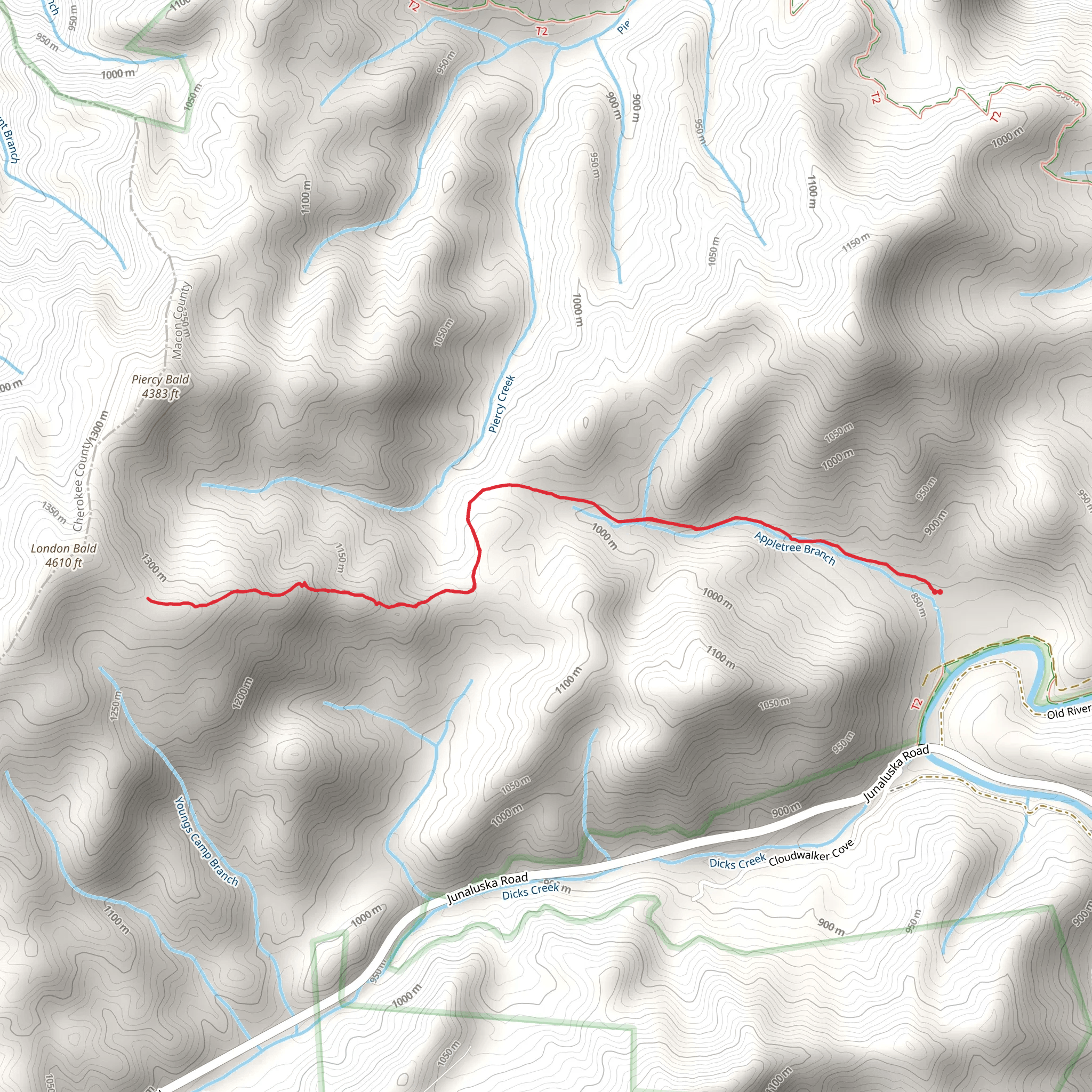Appletree Trail mobile static map