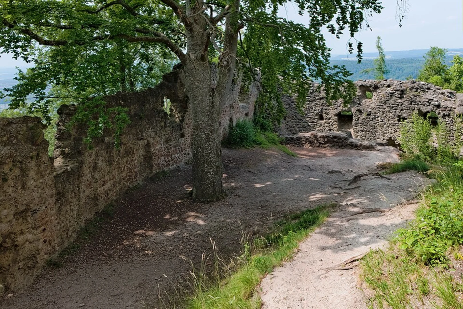 An image depicting the trail Altbodman Loop - Liggeringen and its surrounding area.
