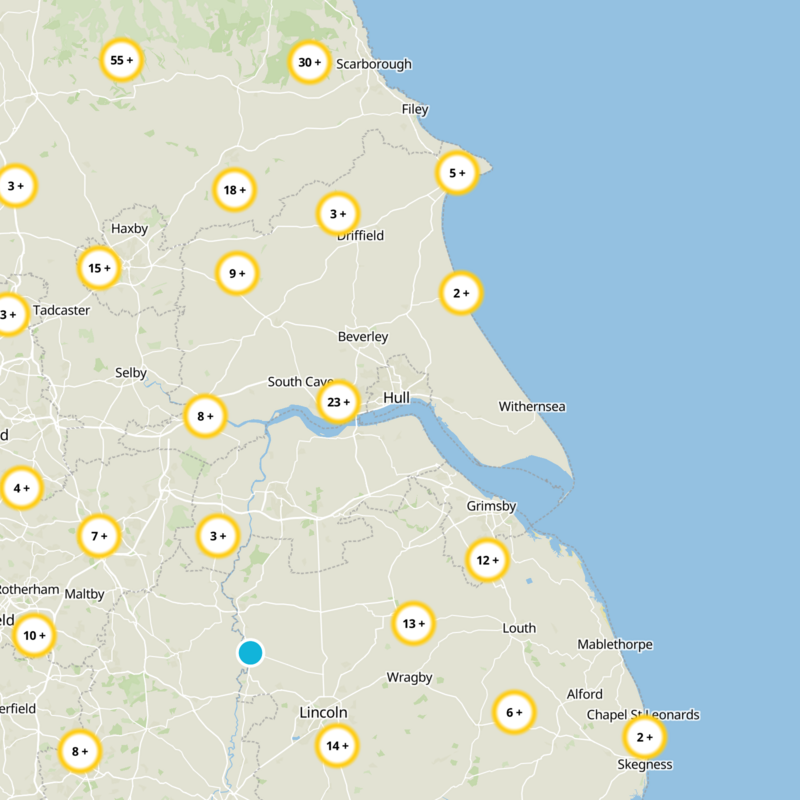 Kingston upon Hull Static Map