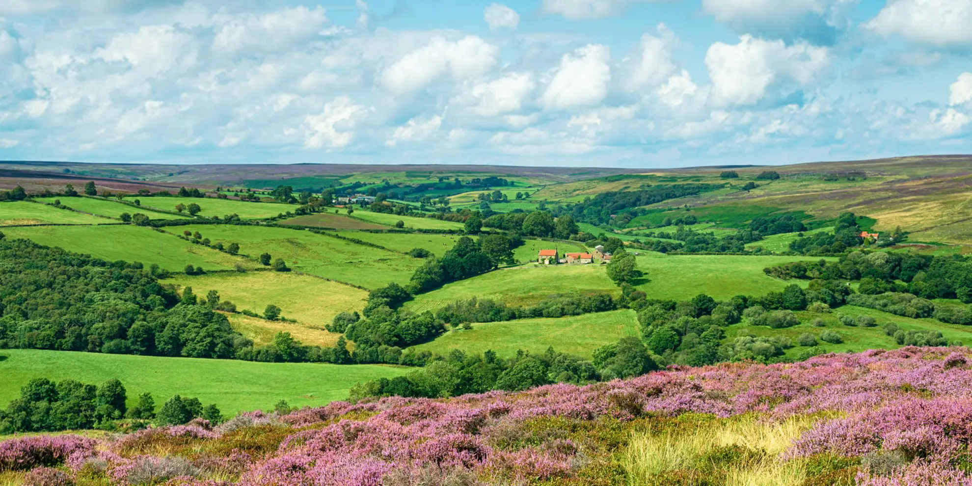 An image depicting the trail Highcliff Nab and Guisborough Moor from Commondale and its surrounding area.