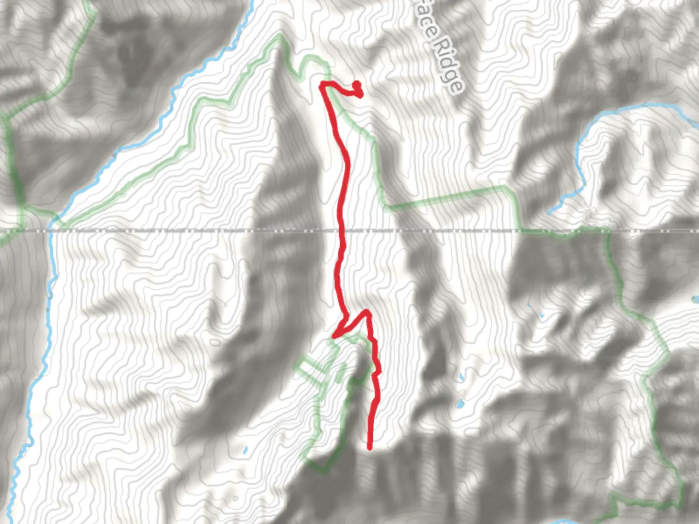 An image depicting the trail Tull Canyon Trail and its surrounding area.