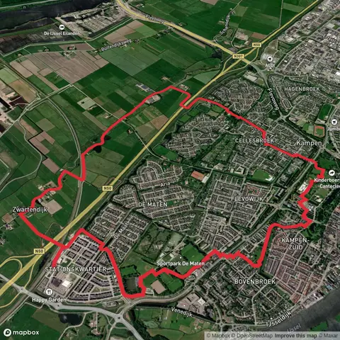 Seinerkoil, Grote Bouwkolk and Polder Broeken Loop