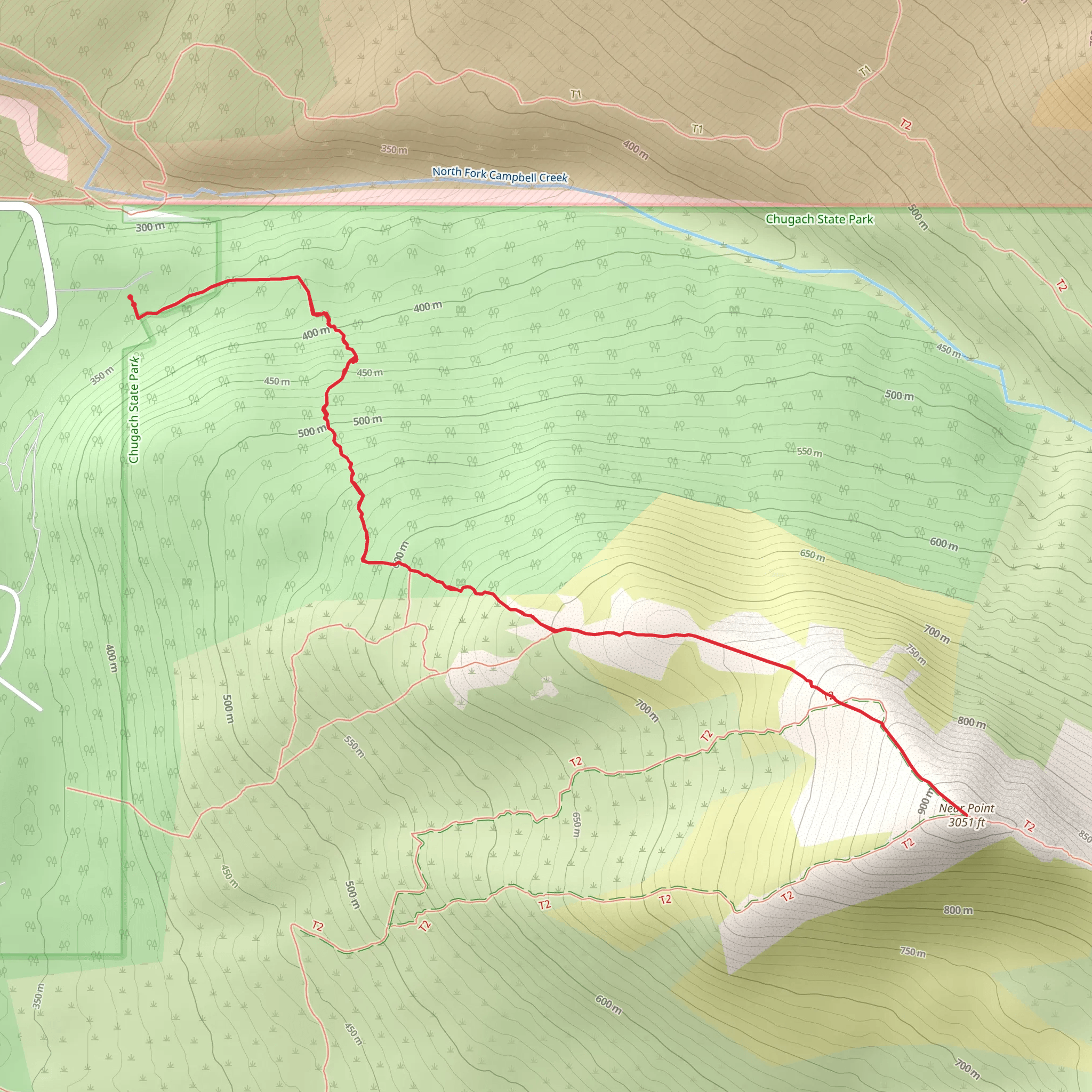 Near Point from Basher Drive mobile static map