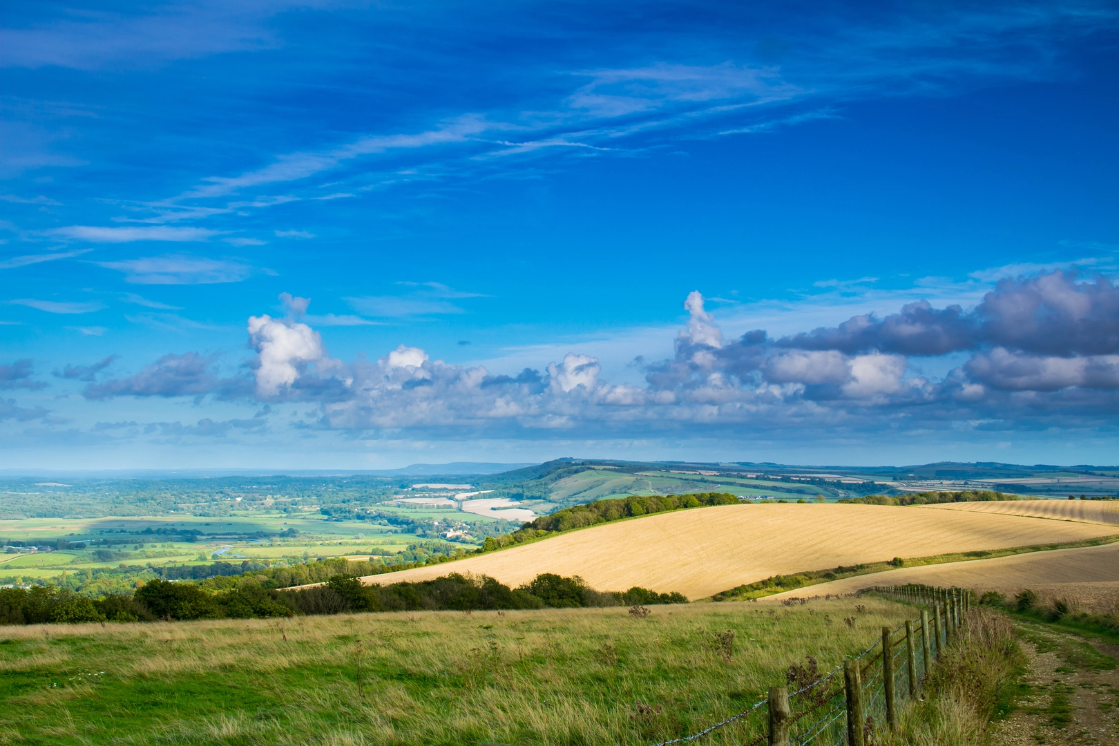 An image depicting the trail Midhurst Way from Haselmere and its surrounding area.