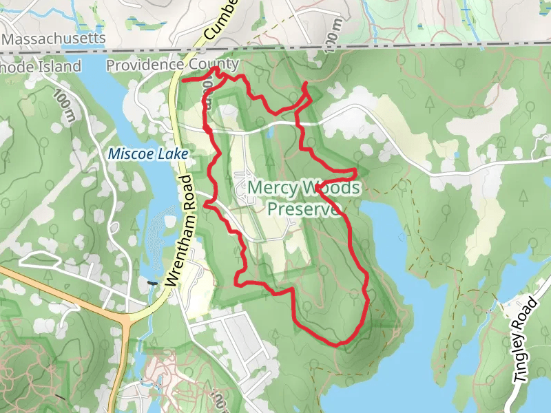 Mercy, Ridge and Stone Wall Loop Trail