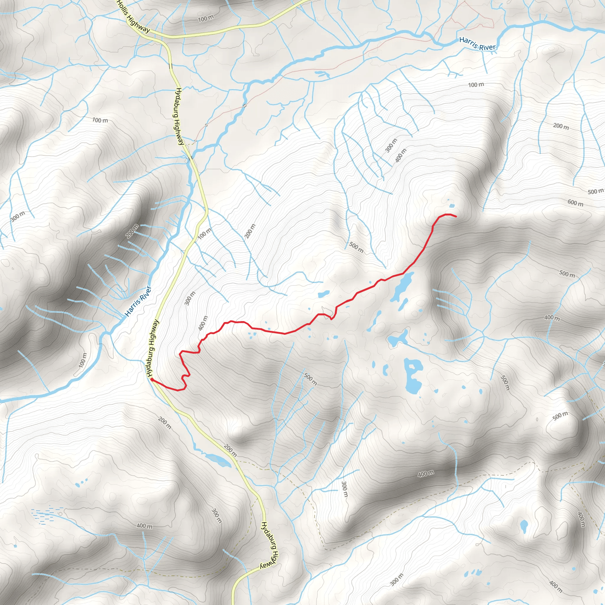 One Duck Trail mobile static map
