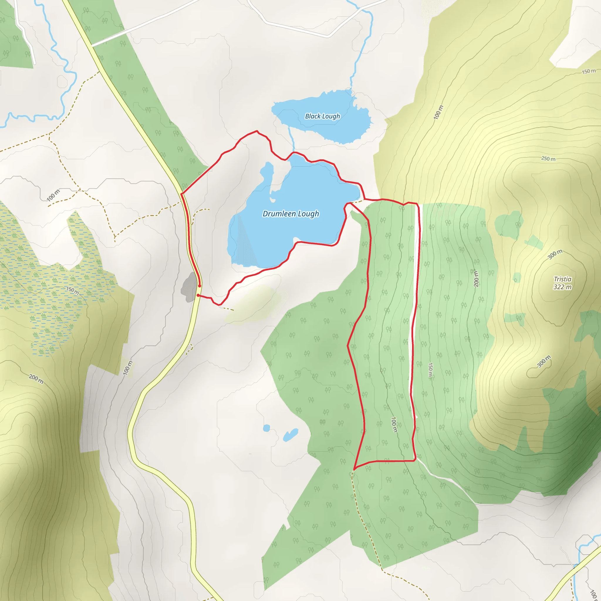 Tristia Loop mobile static map