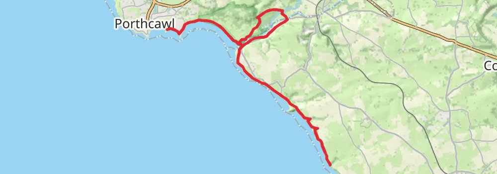 Wales Coast Path stage 68 Map