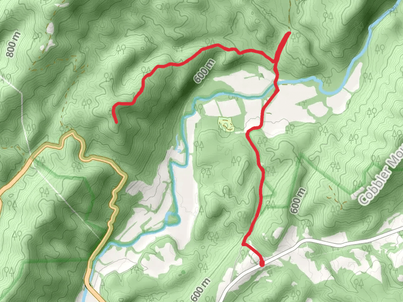 Neal Run Trail mobile static map