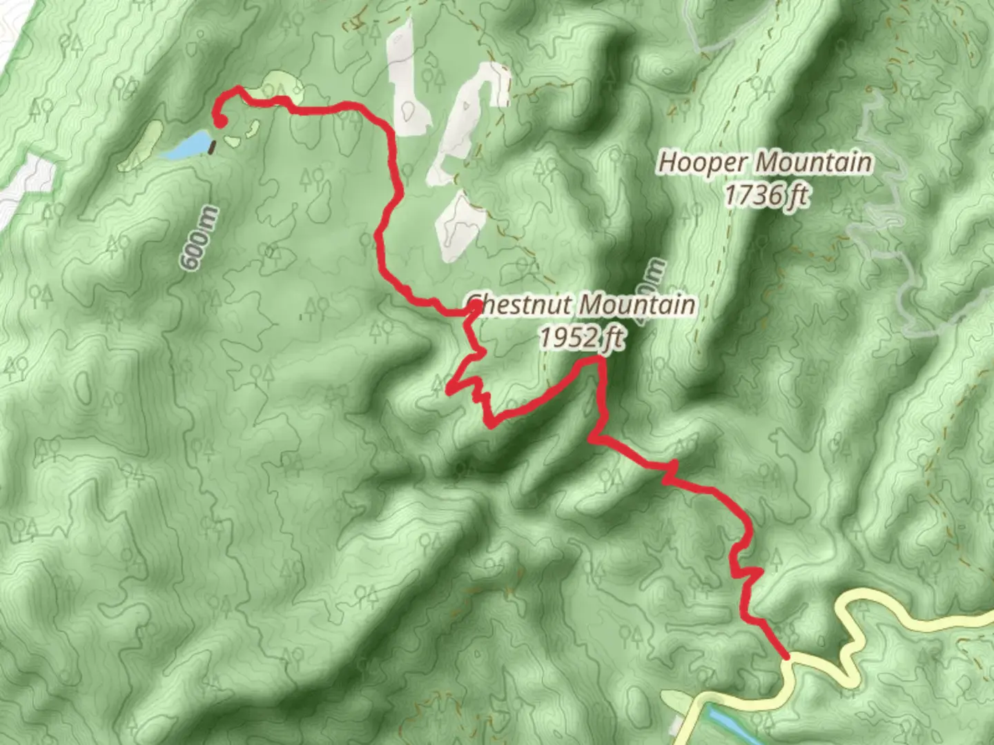 An image depicting the trail Clear Creek and its surrounding area.