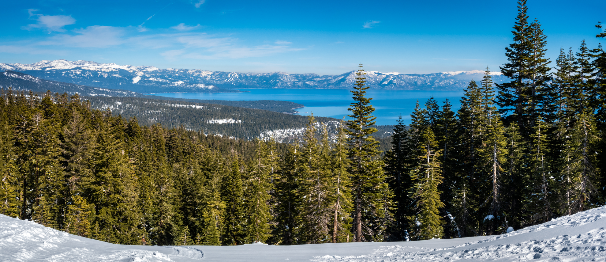 An image depicting the trail Scott Peak from Tahoe City and its surrounding area.