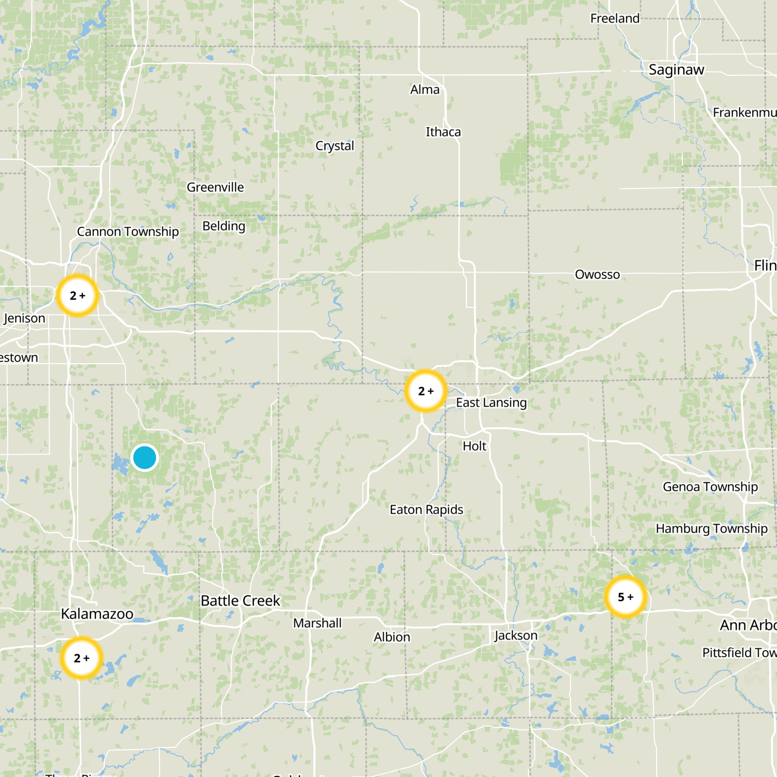 Eaton County Static Map