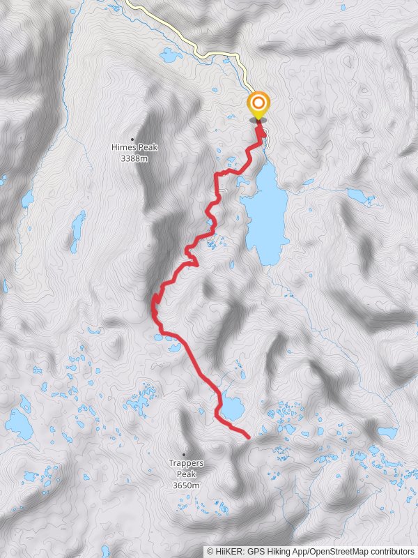 Wall Lake Trail - Trappers Lake