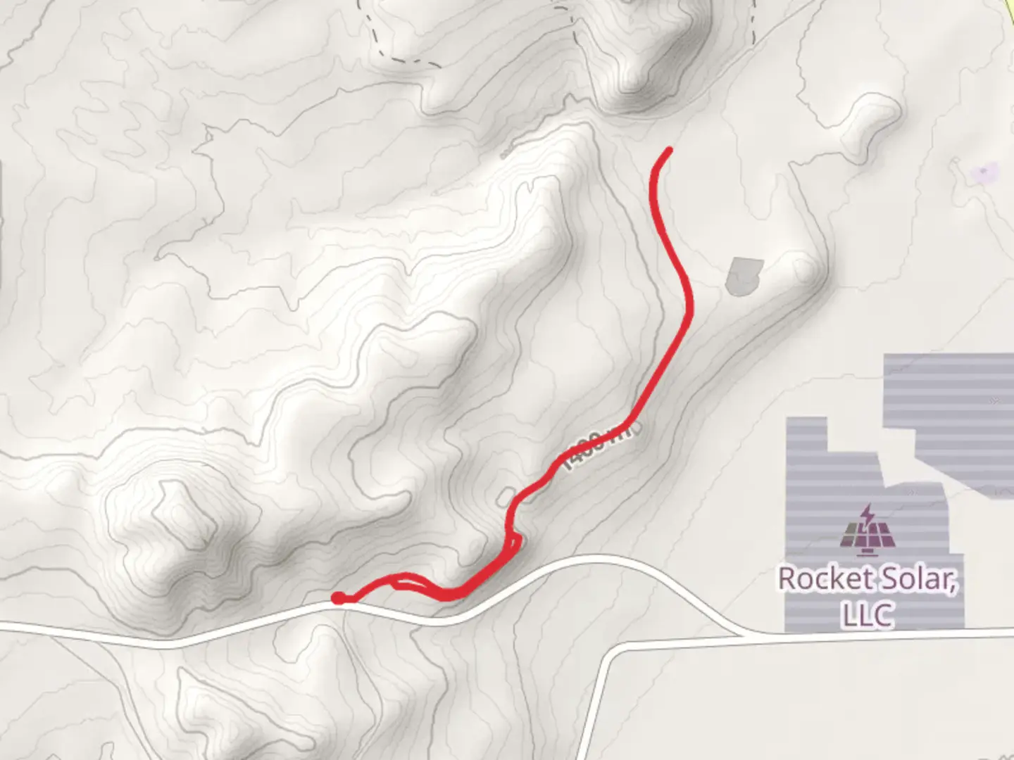 An image depicting the trail Big Fill Trail and its surrounding area.