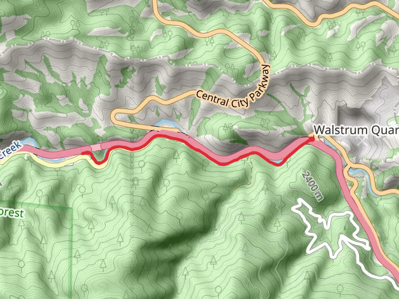 Clear Creek via Scott Lancaster Memorial Trail