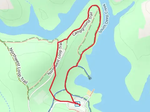 South deep Creek via Campground Trail