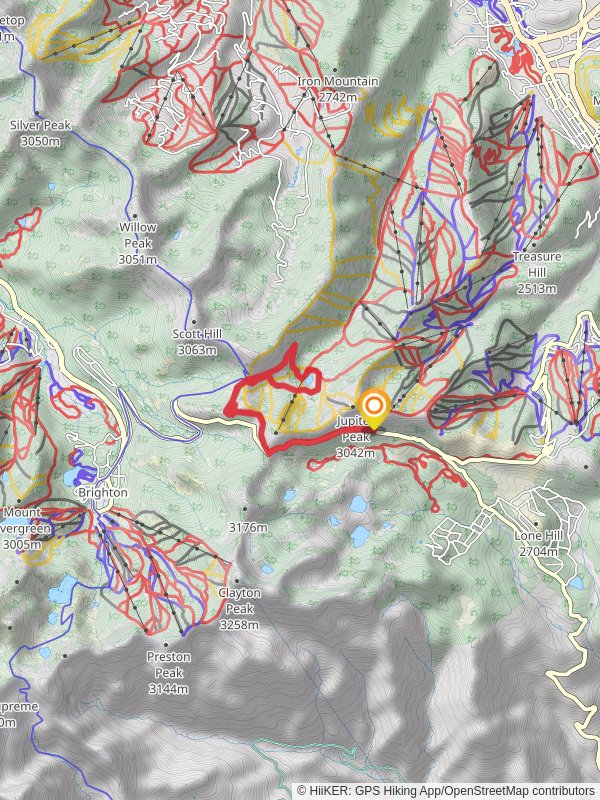 Scott's Bypass and Shadow Lake Loop