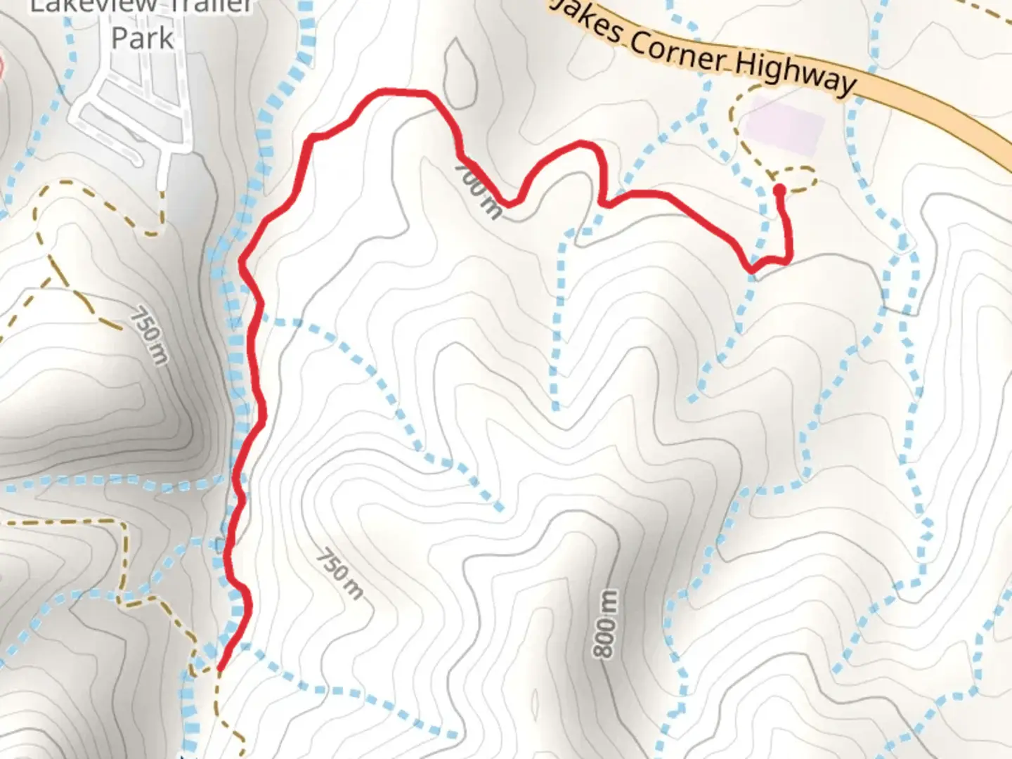 An image depicting the trail Frazier Trail and its surrounding area.
