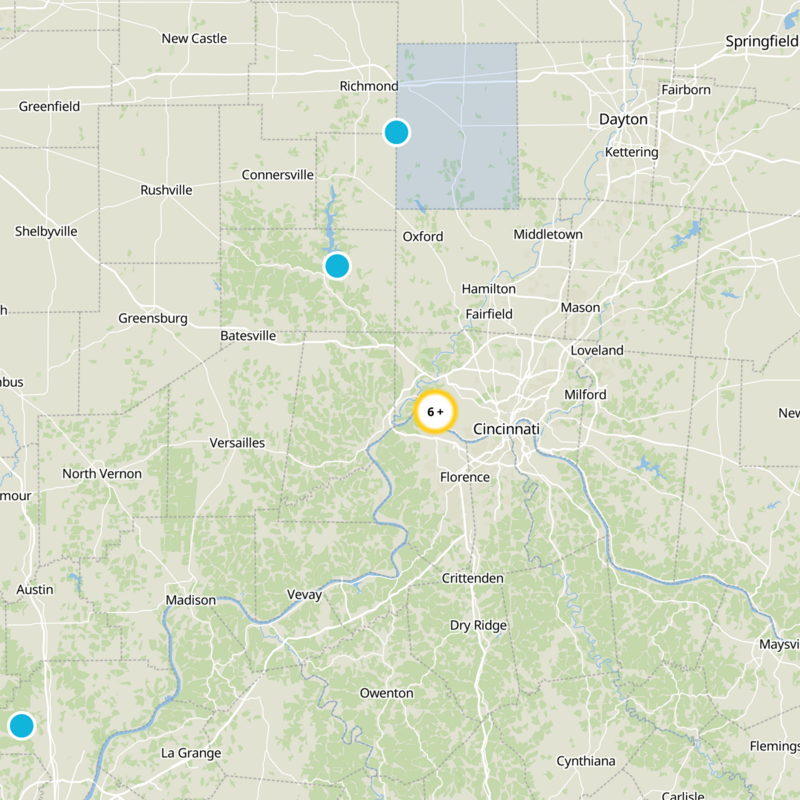 Preble County Static Map
