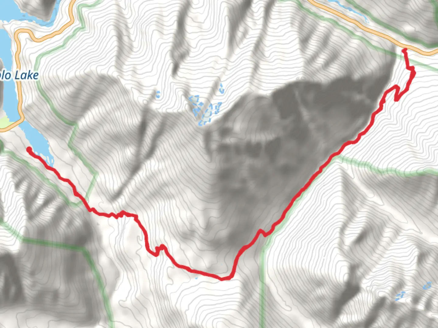 An image depicting the trail Panther Creek Trail and its surrounding area.