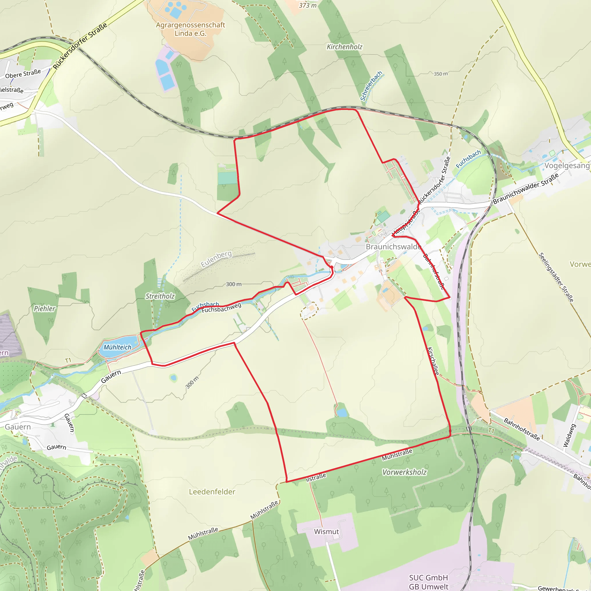 Rund um Braunichswalde mobile static map