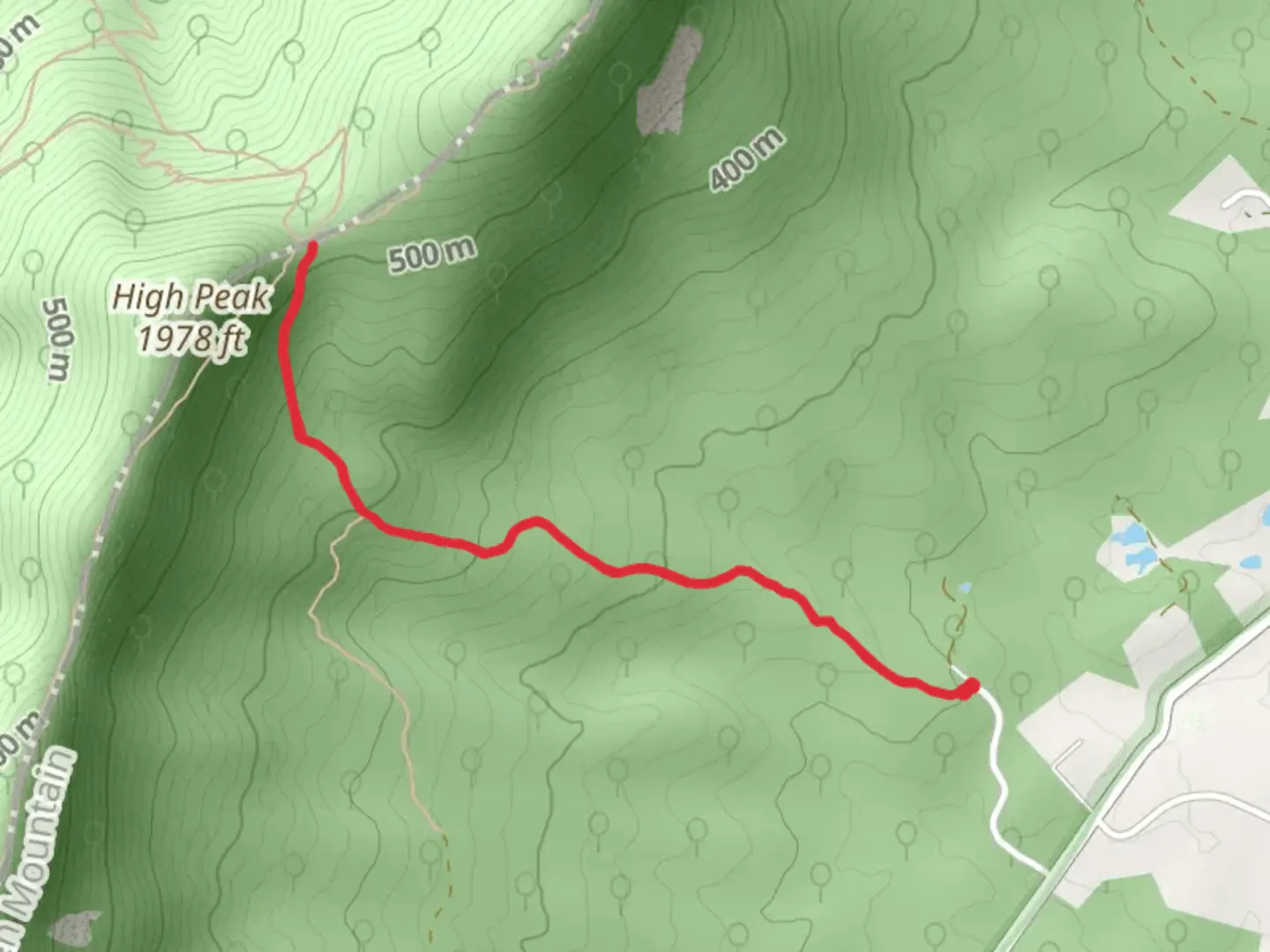 An image depicting the trail Shawl Gap Pass via Shawl Gap Trail and its surrounding area.