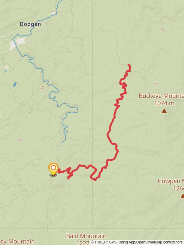 Hickory Creek Out and Back