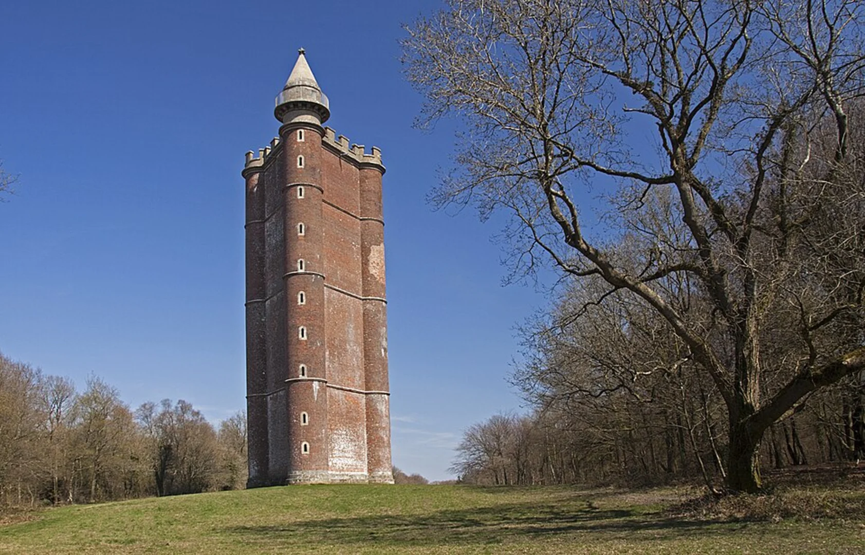 An image depicting the trail King Alfred's Tower and St Peter's Pump Loop and its surrounding area.