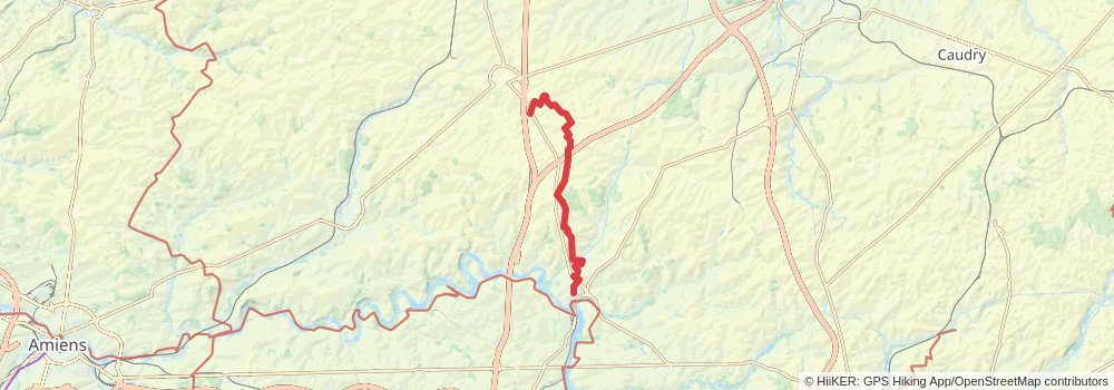 Via Francigena stage 16 Map