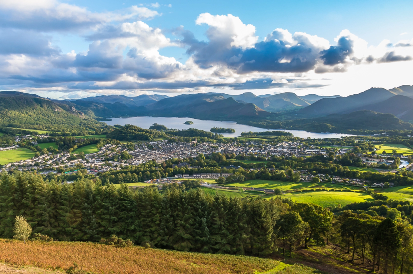 An image depicting the trail Threlkeld Railway Walk from Keswick and its surrounding area.