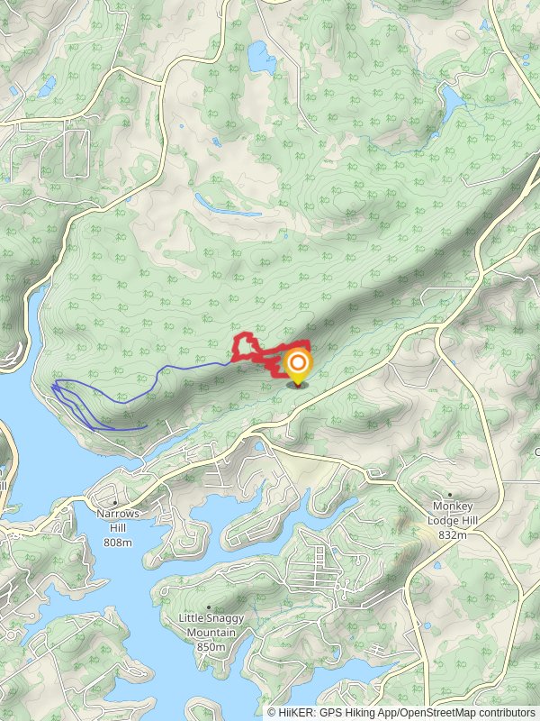 Thayer Trace Purple and Meadow Doubletrack Loop