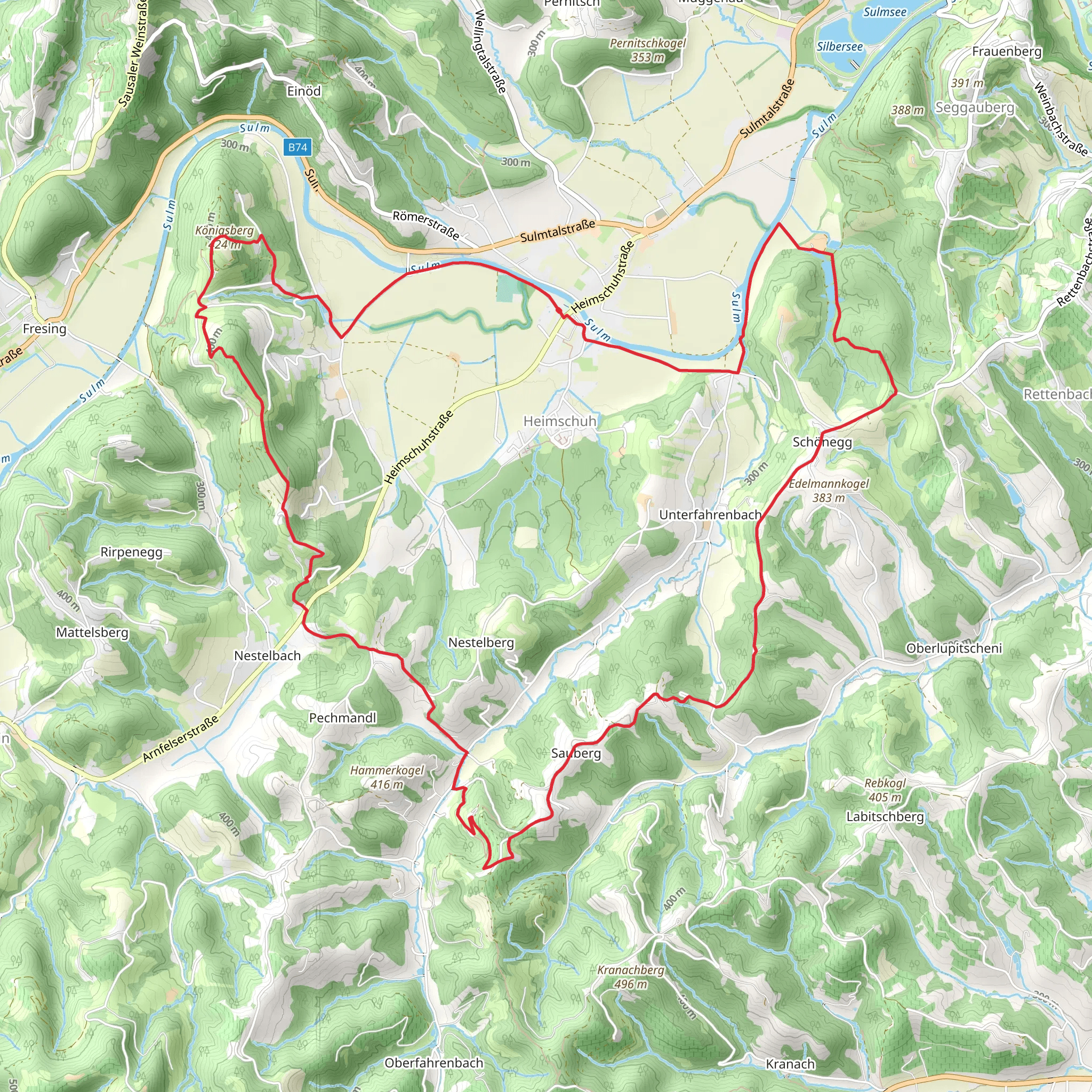 Heimschuher Round South - 5 mobile static map