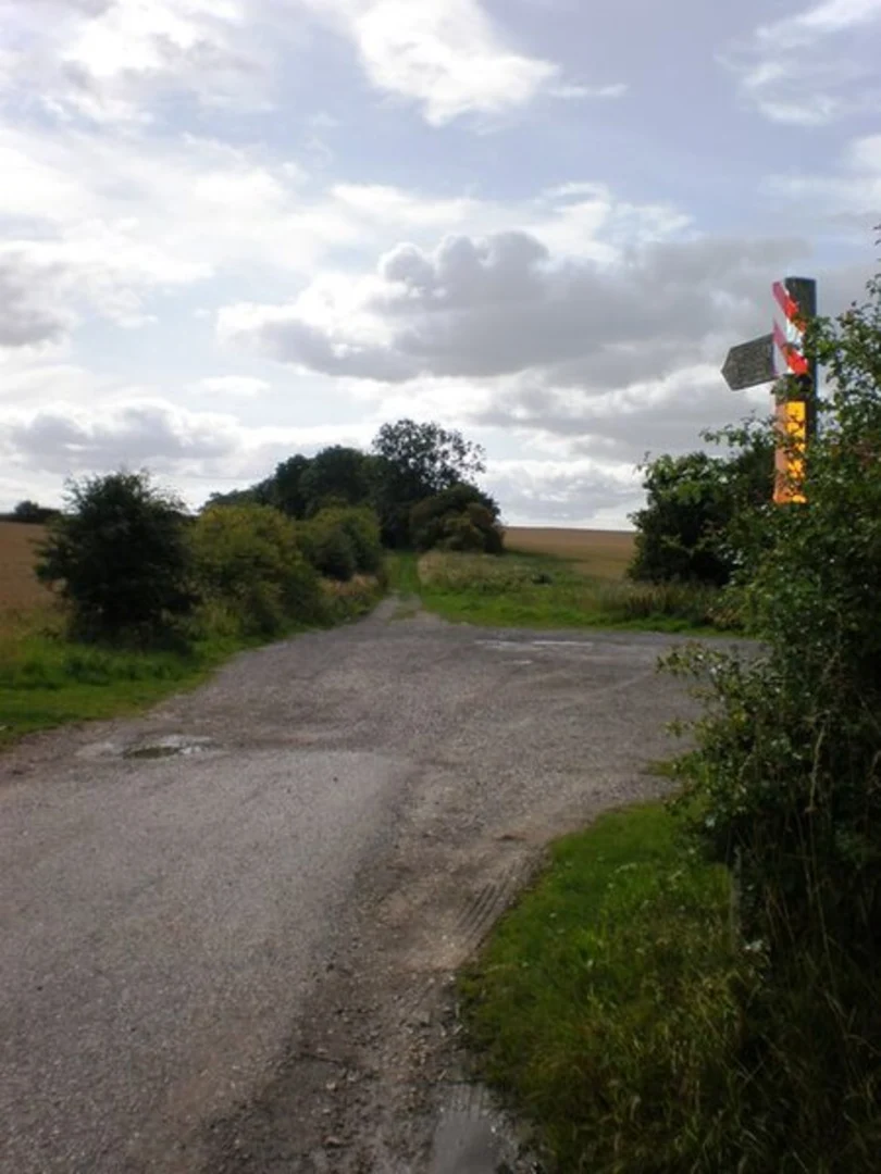 An image depicting the trail Wetwang Short Loop and its surrounding area.