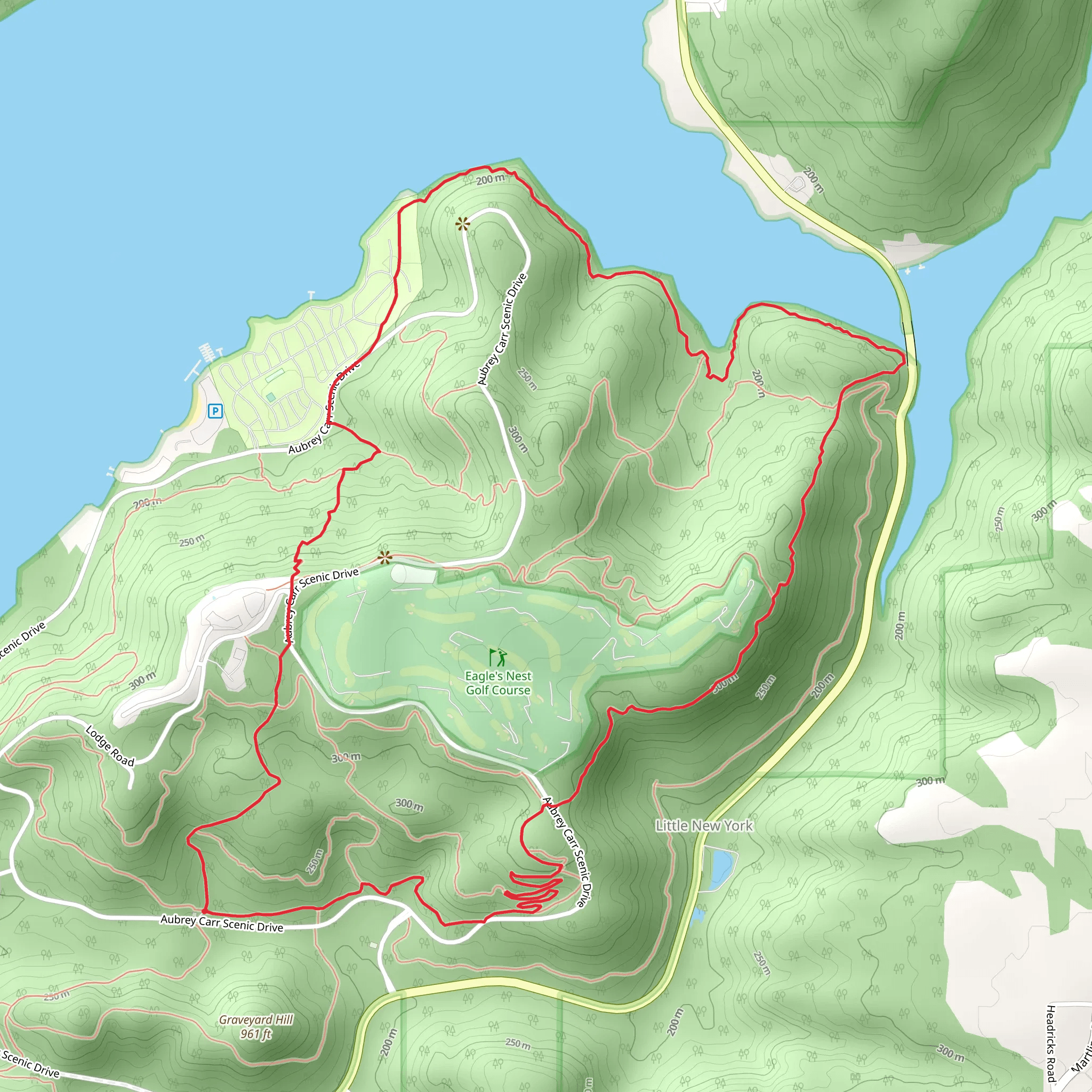 Taylor Mountain Trail and Seals Trail Loop mobile static map