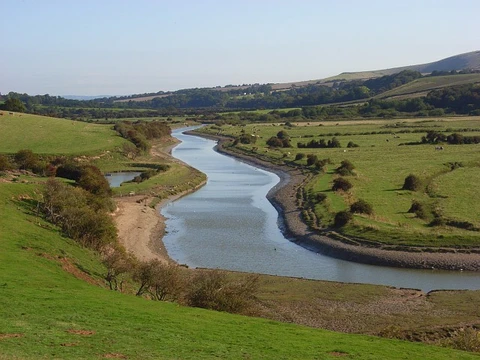 An image depicting the trail Seaford to Eastbourne Walk and its surrounding area.