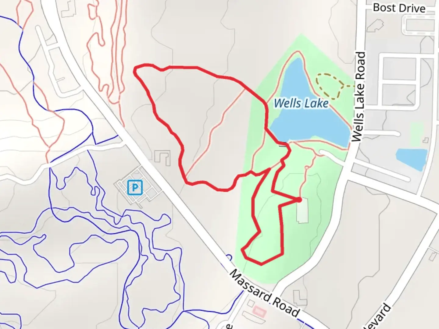 An image depicting the trail Upland - Field and Forest Loop Trail and its surrounding area.