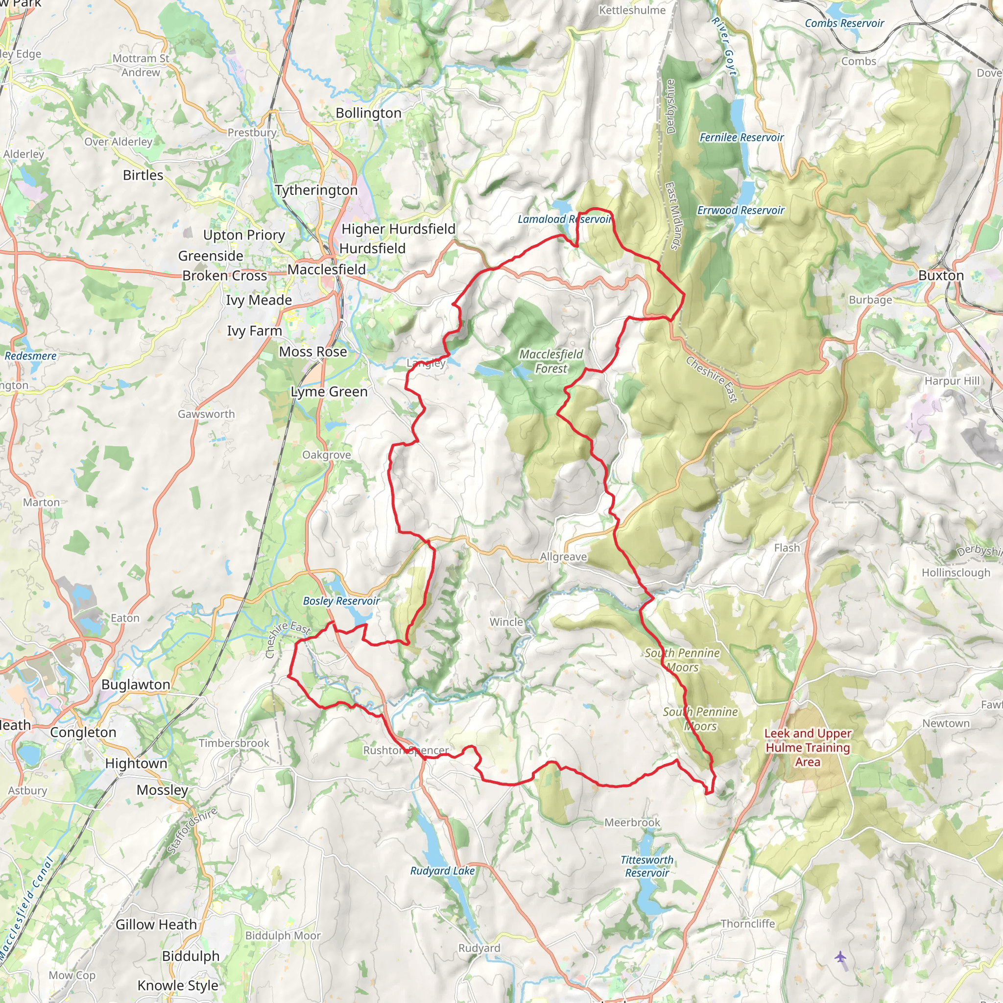 Cloud 7 Circuit mobile static map