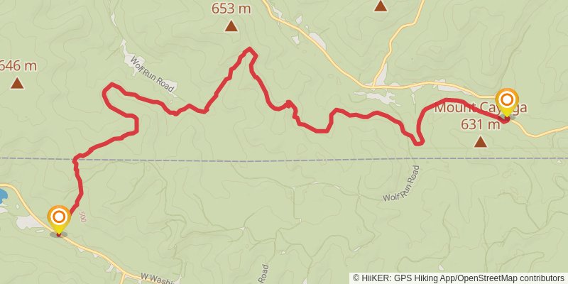 Finger Lakes Trail stage 2 Map