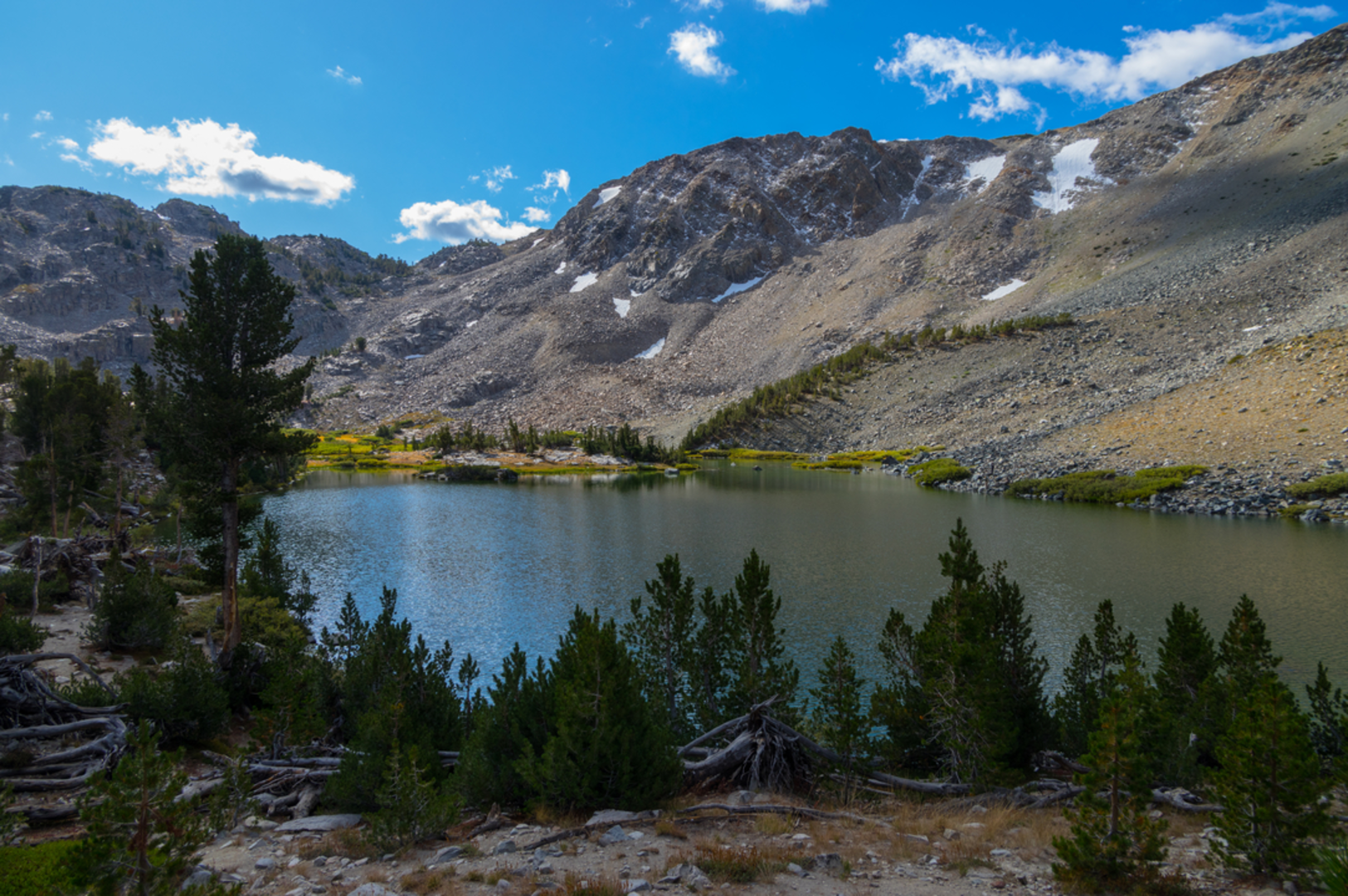 An image depicting the trail Arrowhead Lake, Skelton Lake, Barney Lake Duck Lake and Pika Lake Trail and its surrounding area.