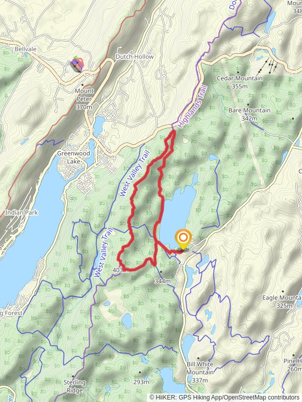 Sterling Valley Loop Trail via Sterling Lake