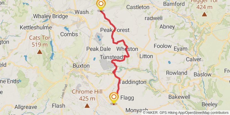 Pennine Bridleway stage 2 Map