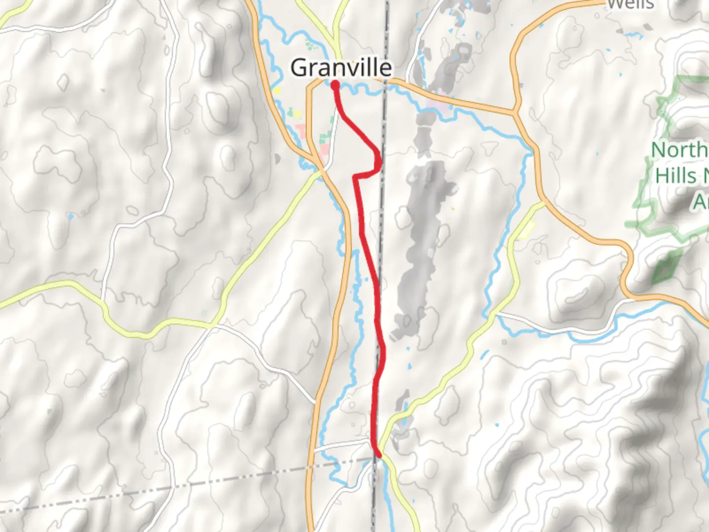 An image depicting the trail Delaware and Hudson Rail Trail and its surrounding area.