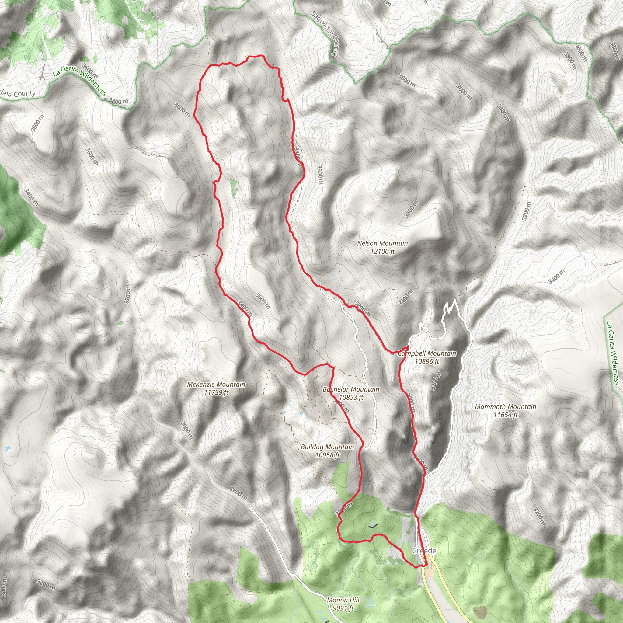 CReede North Loop mobile static map