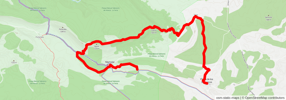 Sources of the Lobos River PR BU 223 stage 3 Map