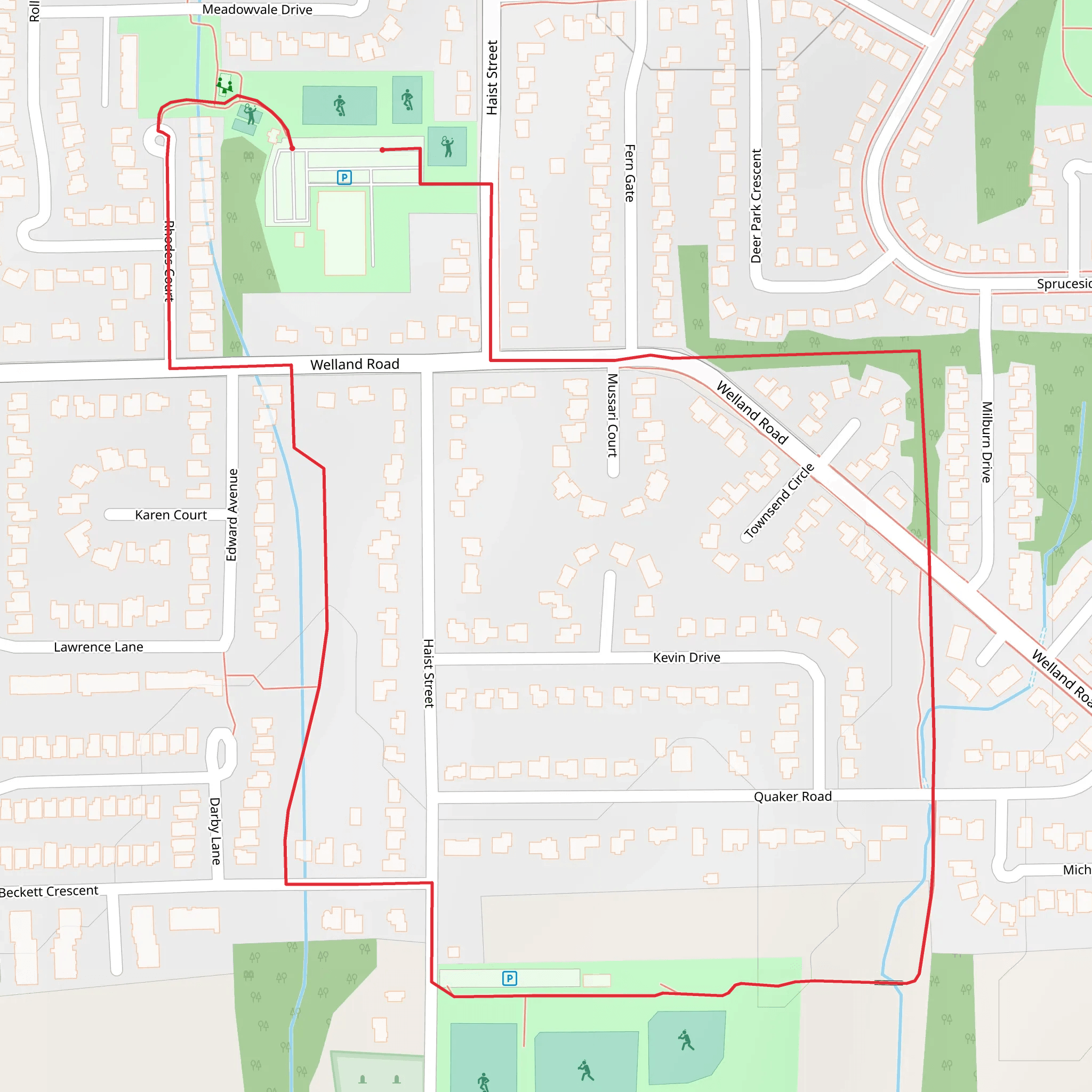 Steve Bauer Circle Loop 1 mobile static map