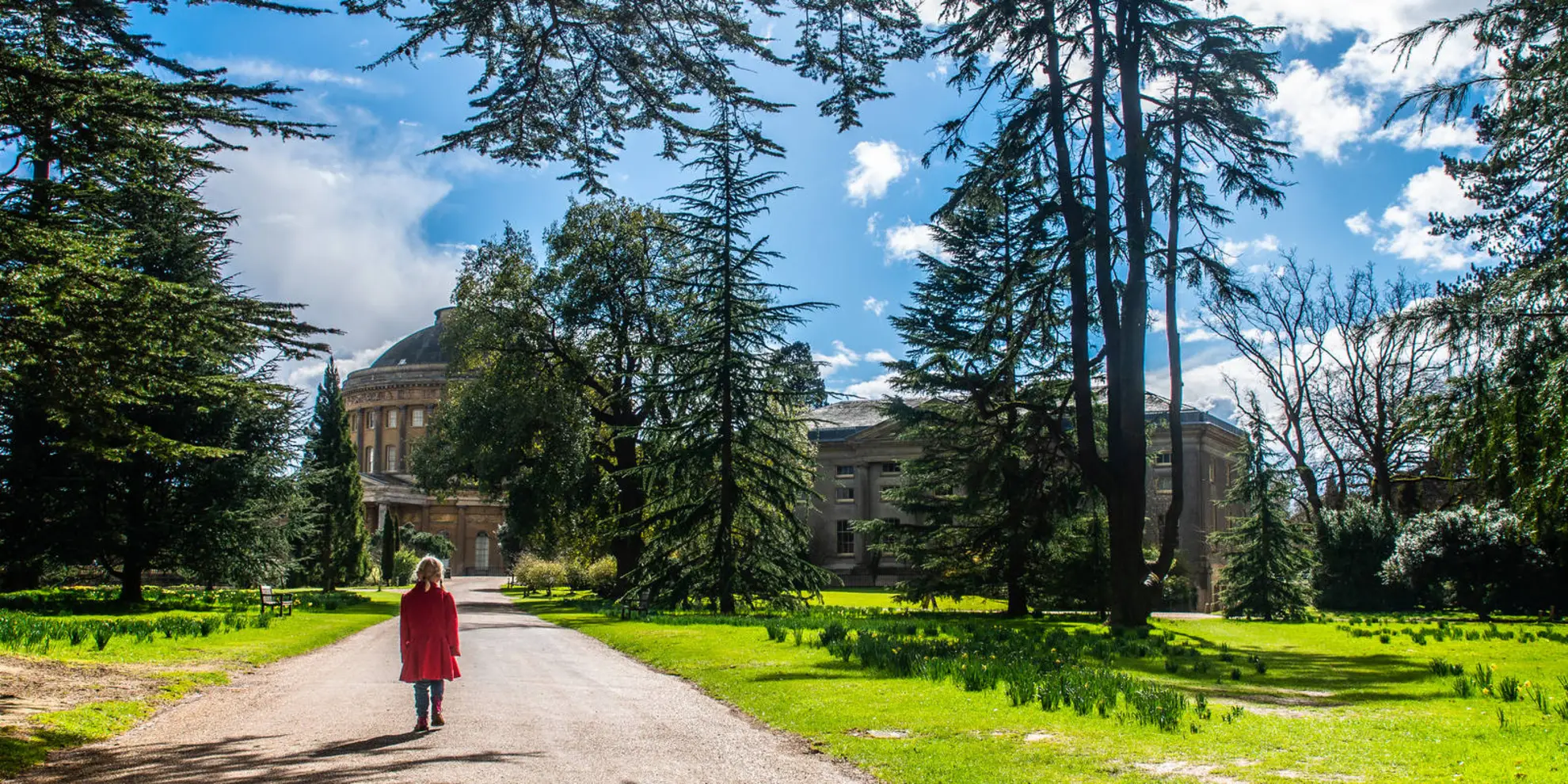 An image depicting the trail Ickworth Albana Walk and its surrounding area.