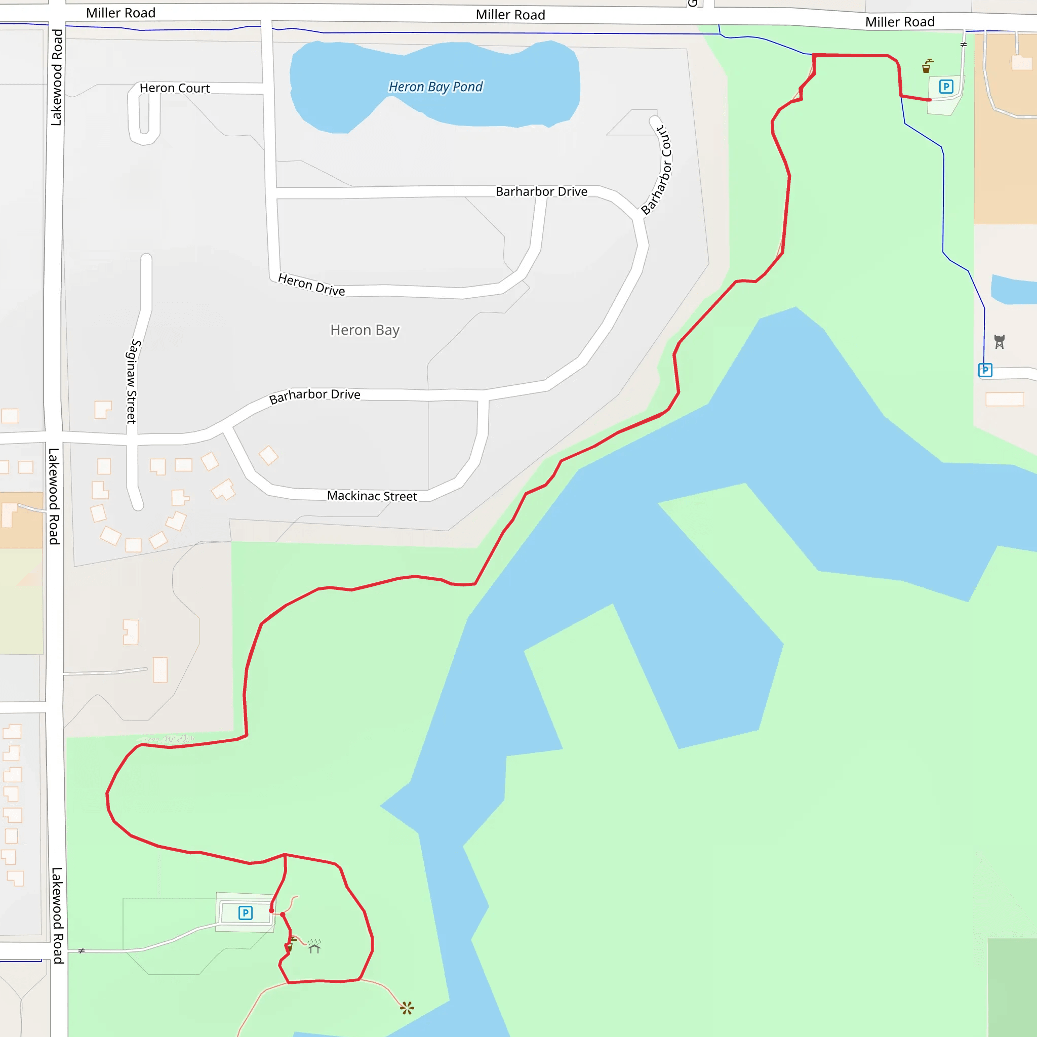 Peter J Exner Marsh Conservation Area Walk mobile static map