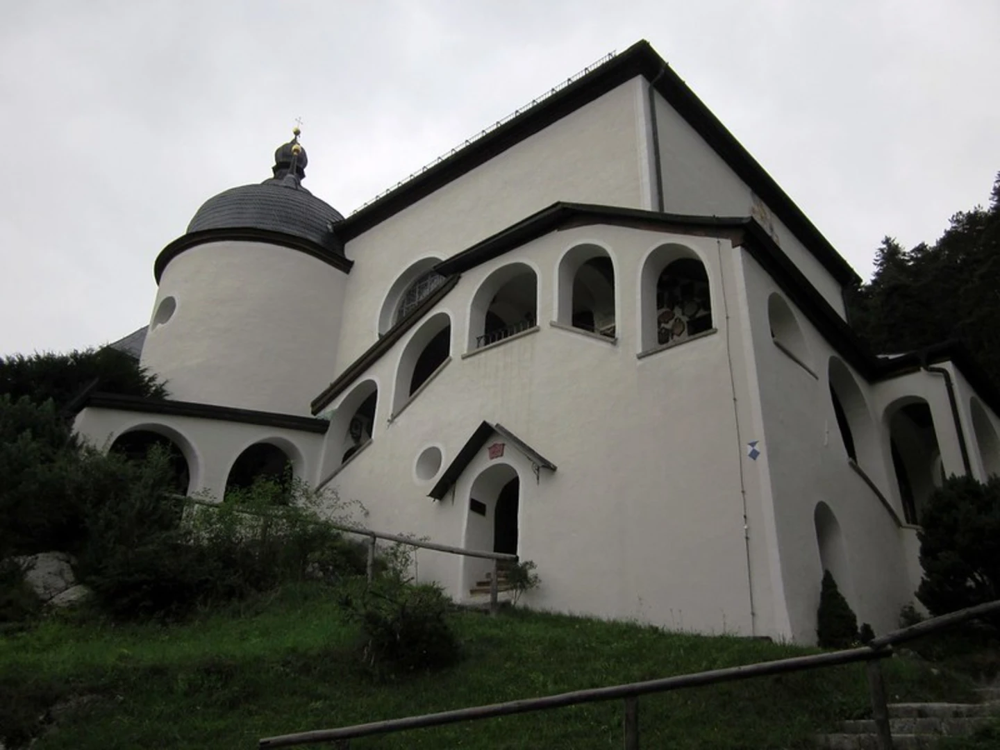 An image depicting the trail St Anton Panorama via Wankweg and its surrounding area.